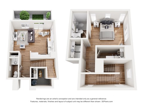 Floor plan for 1 bed, 1 bath, 816 sqft
